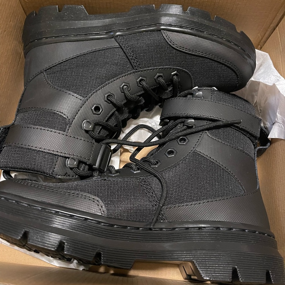 Dr Martens Combs tech ankle strap ankle boots